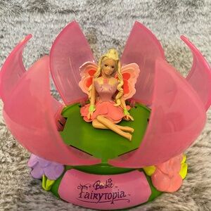 Barbie Fairytopia Pink Flower cake topper figurine toy figure